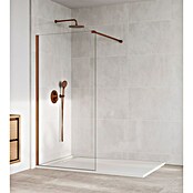 GME Mampara de ducha fija Screen Cobre (An x Al: 118 x 195 cm, Cobre) | BAUHAUS
