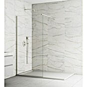 GME Mampara de ducha fija Screen Nickel (An x Al: 68 x 195 cm, Nickel) | BAUHAUS