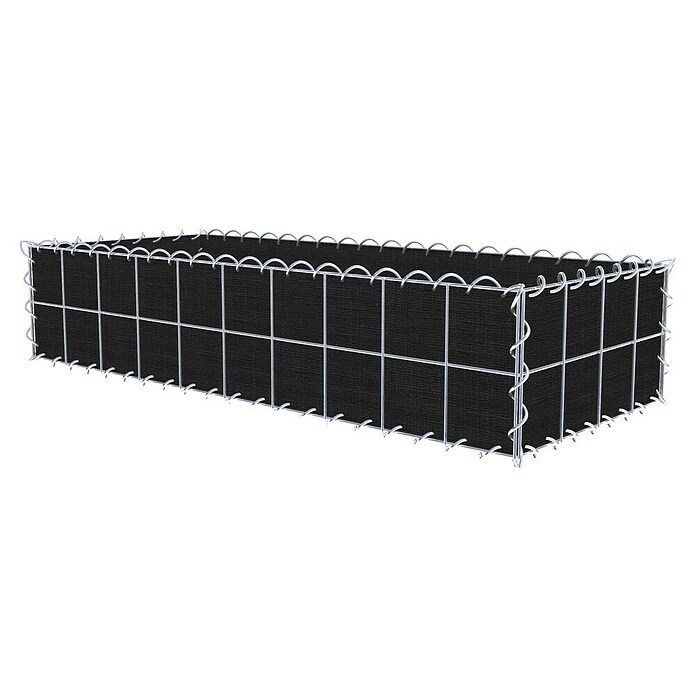 Gabiona Gabione (100 x 40 x 20 cm, Maschenbreite: 10 cm, Maschenhöhe: 10 cm, Bepflanzbar) | BAUHAUS