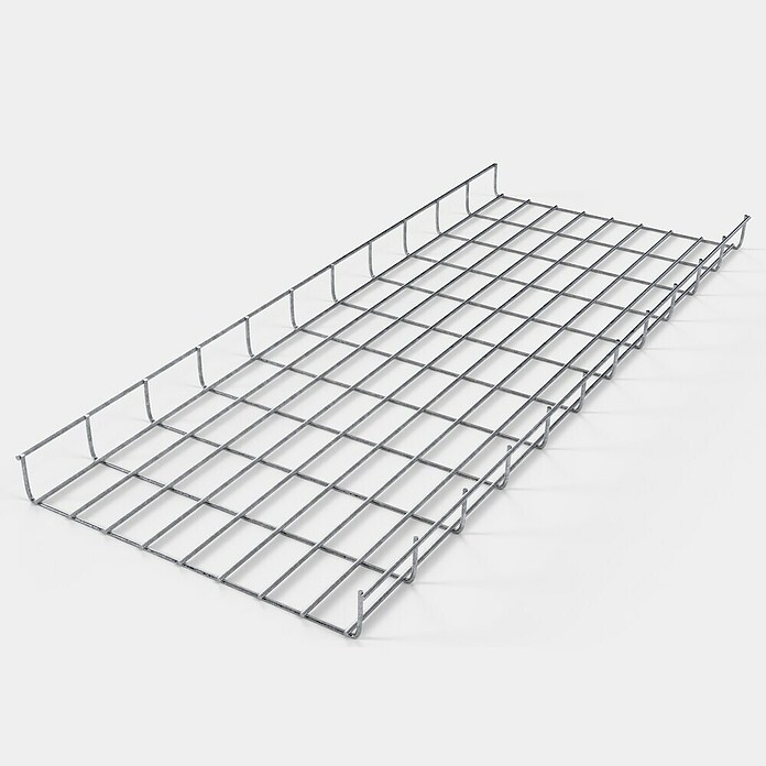 Gabiona Kabelkanal (43 x 5 x 110 cm, Silber) | BAUHAUS