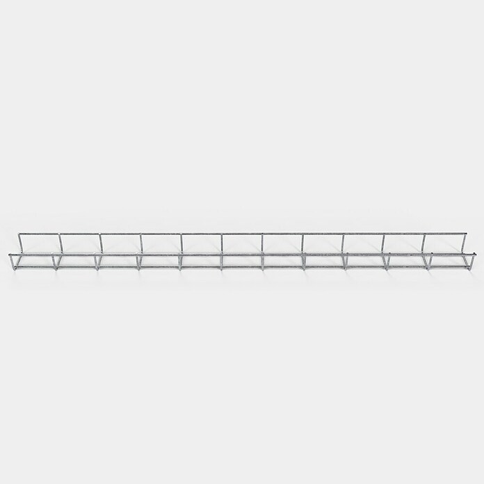Gabiona Rankgitter (L x B x H: 8 x 5 x 110 cm, Silber, Stahl, Maschenbreite: 5 cm, Maschenhöhe: 10 cm) | BAUHAUS