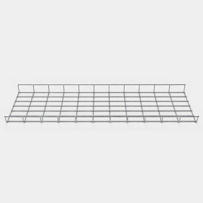 Gabiona Kabelkanal (33 x 5 x 110 cm, Silber) | BAUHAUS