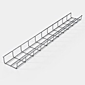 Gabiona Kabelkanal (13 x 5 x 110 cm, Silber) | BAUHAUS