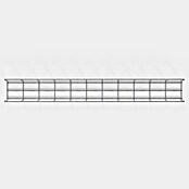 Gabiona Kabelkanal (13 x 5 x 110 cm, Silber) | BAUHAUS