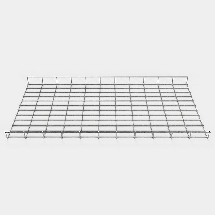 Gabiona Kabelkanal (58 x 5 x 110 cm, Silber) | BAUHAUS