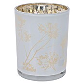 Theelichthouder Mercury Dandelion (Ø x h: 10 x 12,5 cm, Wit, Zilver, Roze) | BAUHAUS