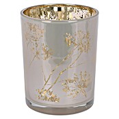 Theelichthouder Mercury Dandelion (Ø x h: 10 x 12,5 cm, Wit, Zilver, Roze) | BAUHAUS