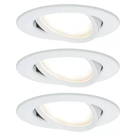 Paulmann  Downlight LED empotrable Nova Plus Coin orientables