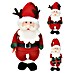 Kerstman met gebreide muts 