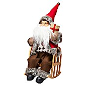 Led-kerstman op Stoel met Boek (Hoogte: 25 cm) | BAUHAUS