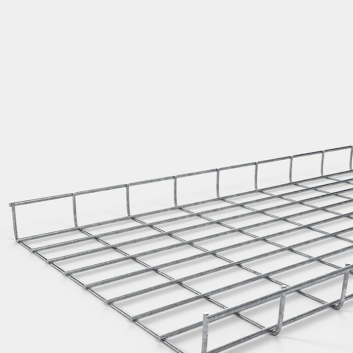 Gabiona Kabelkanal (43 x 5 x 110 cm, Silber) | BAUHAUS