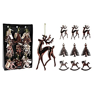Decoratieve hanger kerst (Kerstboom, Hert, Schommelpaard)