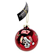 Kerstbal met motief (Rood, Groen, Glas) | BAUHAUS