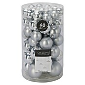 Set kerstballen (Zilver, Kunststof, 60 st.) | BAUHAUS