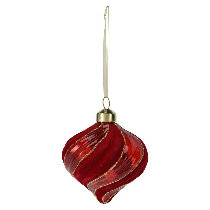 Decoratieve hanger voor kerst (Rond, Diameter: 8 cm) | BAUHAUS
