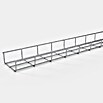 Gabiona Rankgitter (L x B x H: 13 x 5 x 110 cm, Silber, Stahl, Maschenbreite: 5 cm, Maschenhöhe: 10 cm) | BAUHAUS