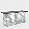 Gabiona Gabionenbank (102 x 32 x 50 cm, Maschenbreite: 5 cm, Maschenhöhe: 5 cm) | BAUHAUS
