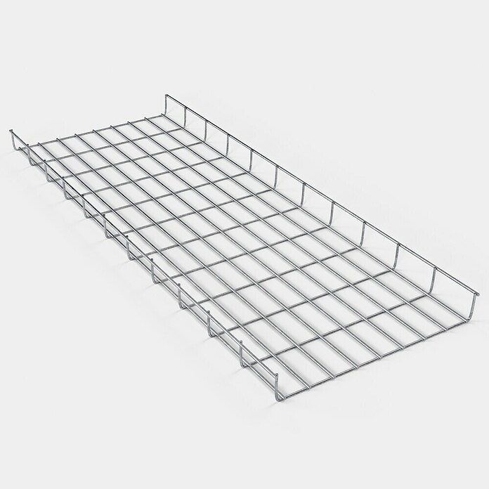 Gabiona Kabelkanal (43 x 5 x 110 cm, Silber) | BAUHAUS