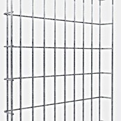 Gabiona Rankgitter (L x B x H: 48 x 5 x 110 cm, Silber, Stahl, Maschenbreite: 5 cm, Maschenhöhe: 10 cm) | BAUHAUS