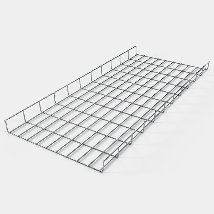 Gabiona Rankgitter (L x B x H: 48 x 5 x 110 cm, Silber, Stahl, Maschenbreite: 5 cm, Maschenhöhe: 10 cm) | BAUHAUS
