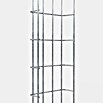 Gabiona Rankgitter (L x B x H: 18 x 5 x 110 cm, Silber, Stahl, Maschenbreite: 5 cm, Maschenhöhe: 10 cm) | BAUHAUS