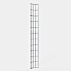 Gabiona Rankgitter (L x B x H: 13 x 5 x 110 cm, Silber, Stahl, Maschenbreite: 5 cm, Maschenhöhe: 10 cm) | BAUHAUS