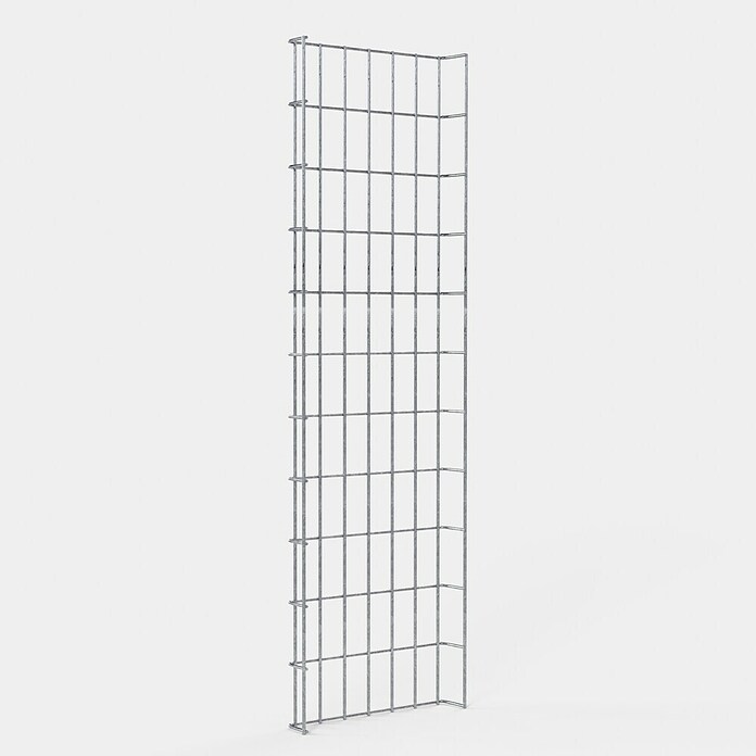Gabiona Kabelkanal (33 x 5 x 110 cm, Silber) | BAUHAUS