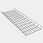 Gabiona Rankgitter (L x B x H: 38 x 5 x 110 cm, Silber, Stahl, Maschenbreite: 5 cm, Maschenhöhe: 10 cm) | BAUHAUS