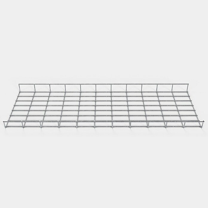 Gabiona Kabelkanal (38 x 5 x 110 cm, Silber) | BAUHAUS
