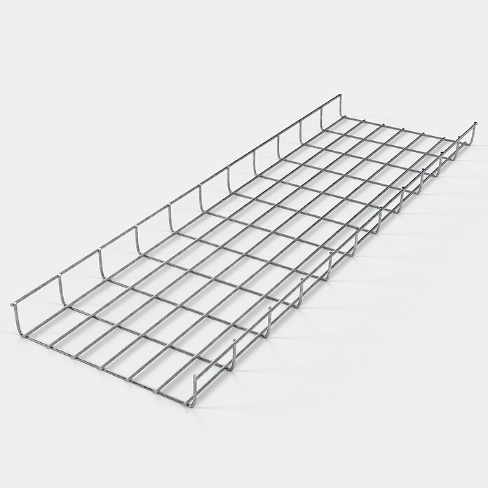 Gabiona Kabelkanal (33 x 5 x 110 cm, Silber) | BAUHAUS