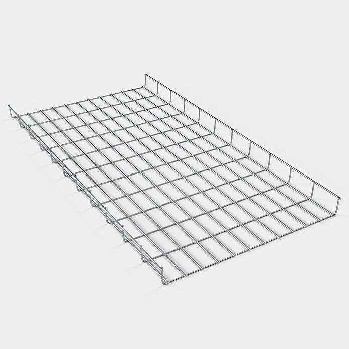 Gabiona Kabelkanal (58 x 5 x 110 cm, Silber) | BAUHAUS
