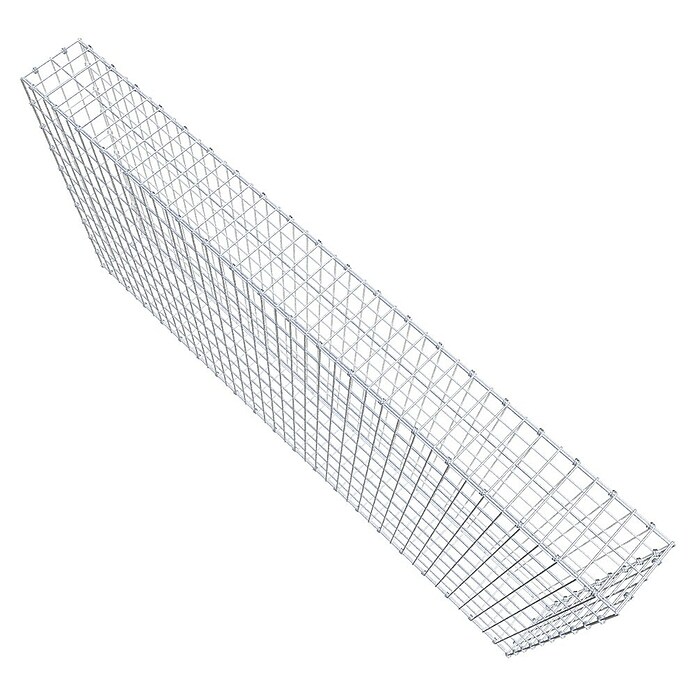 Gabiona Gabione (200 x 20 x 100 cm, Maschenbreite: 5 cm, Maschenhöhe: 10 cm) | BAUHAUS