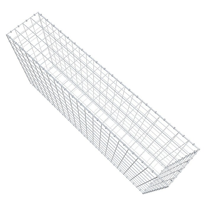Gabiona Gabione (200 x 40 x 100 cm, Maschenbreite: 10 cm, Maschenhöhe: 10 cm) | BAUHAUS