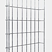 Gabiona Rankgitter (L x B x H: 38 x 5 x 110 cm, Silber, Stahl, Maschenbreite: 5 cm, Maschenhöhe: 10 cm) | BAUHAUS