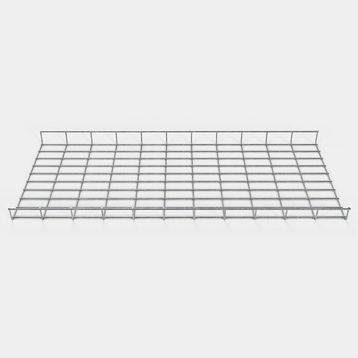 Gabiona Rankgitter (L x B x H: 48 x 5 x 110 cm, Silber, Stahl, Maschenbreite: 5 cm, Maschenhöhe: 10 cm) | BAUHAUS