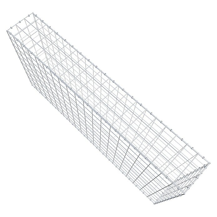 Gabiona Gabione (200 x 30 x 100 cm, Maschenbreite: 10 cm, Maschenhöhe: 10 cm) | BAUHAUS
