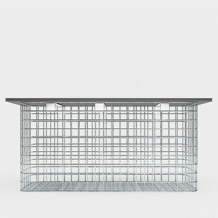Gabiona Gabionenbank (102 x 32 x 50 cm, Maschenbreite: 5 cm, Maschenhöhe: 5 cm) | BAUHAUS