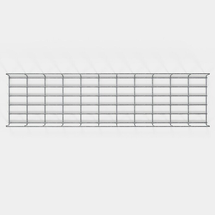 Gabiona Kabelkanal (28 x 5 x 110 cm, Silber) | BAUHAUS