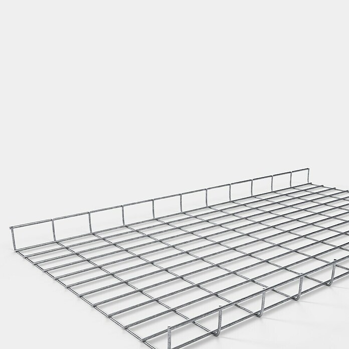 Gabiona Kabelkanal (58 x 5 x 110 cm, Silber) | BAUHAUS