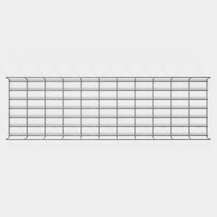 Gabiona Kabelkanal (33 x 5 x 110 cm, Silber) | BAUHAUS