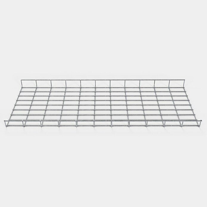 Gabiona Kabelkanal (43 x 5 x 110 cm, Silber) | BAUHAUS