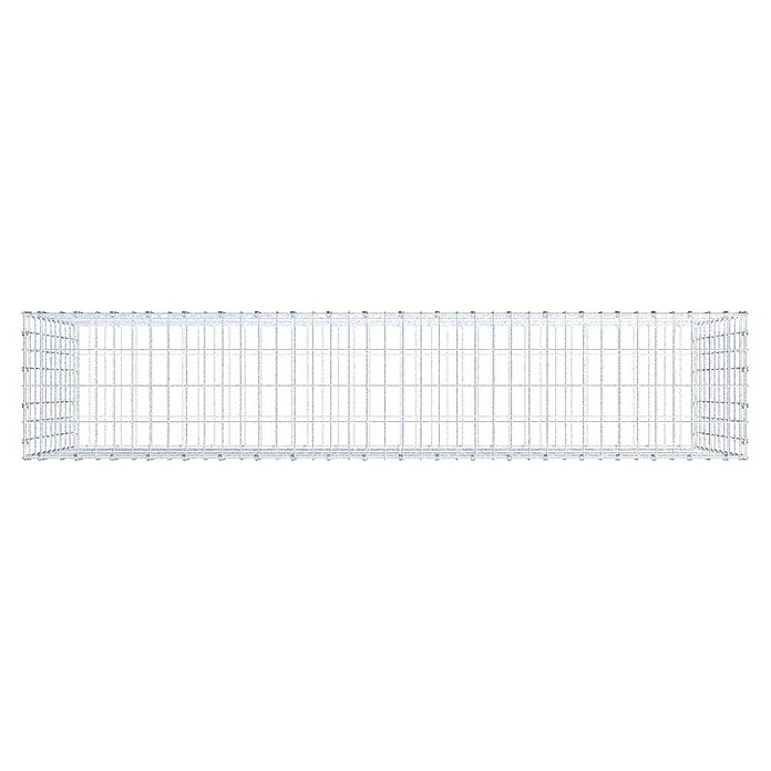 Gabiona Gabione (200 x 40 x 100 cm, Maschenbreite: 5 cm, Maschenhöhe: 10 cm) | BAUHAUS