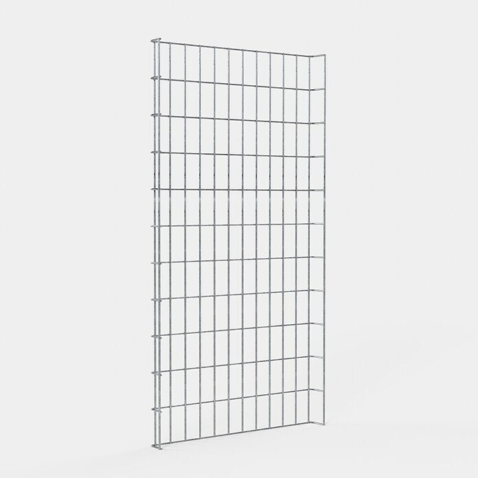 Gabiona Kabelkanal (58 x 5 x 110 cm, Silber) | BAUHAUS