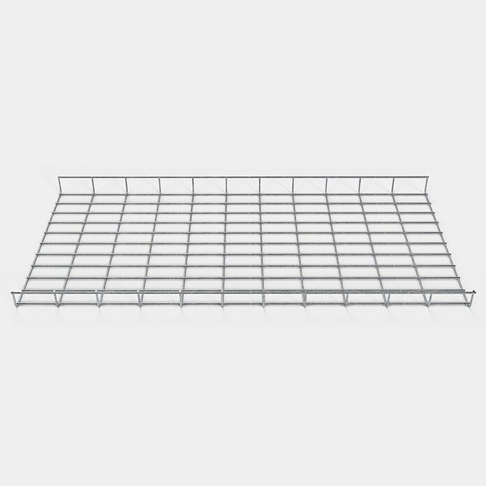 Gabiona Rankgitter (L x B x H: 53 x 5 x 110 cm, Silber, Stahl, Maschenbreite: 5 cm, Maschenhöhe: 10 cm) | BAUHAUS