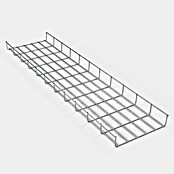 Gabiona Kabelkanal (28 x 5 x 110 cm, Silber) | BAUHAUS
