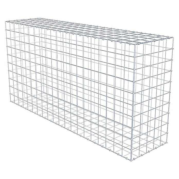 Gabiona Gabione (200 x 50 x 100 cm, Maschenbreite: 10 cm, Maschenhöhe: 10 cm) | BAUHAUS