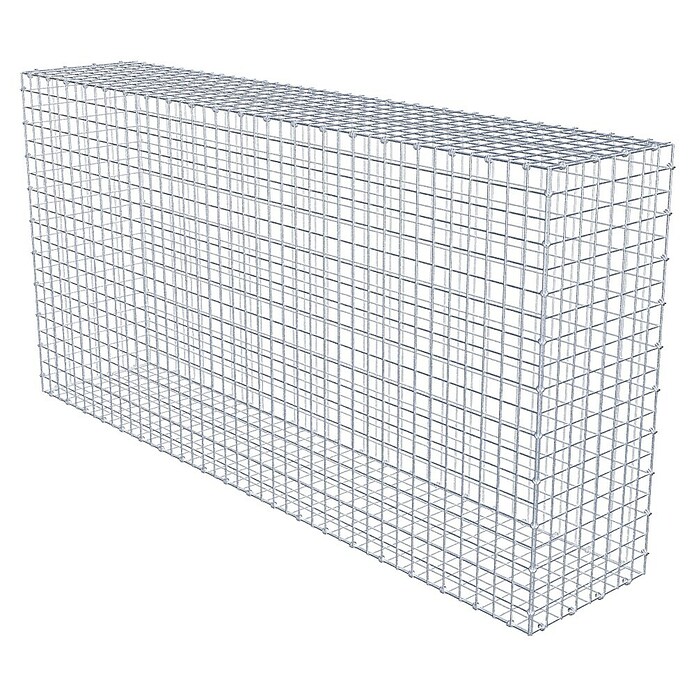 Gabiona Gabione (200 x 40 x 100 cm, Maschenbreite: 5 cm, Maschenhöhe: 5 cm) | BAUHAUS