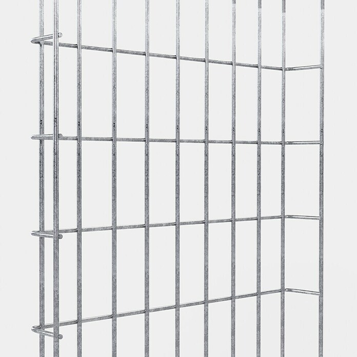 Gabiona Kabelkanal (43 x 5 x 110 cm, Silber) | BAUHAUS