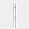 Gabiona Rankgitter (L x B x H: 13 x 5 x 110 cm, Silber, Stahl, Maschenbreite: 5 cm, Maschenhöhe: 10 cm) | BAUHAUS