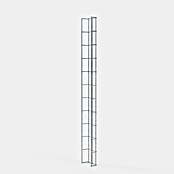 Gabiona Kabelkanal (13 x 5 x 110 cm, Silber) | BAUHAUS